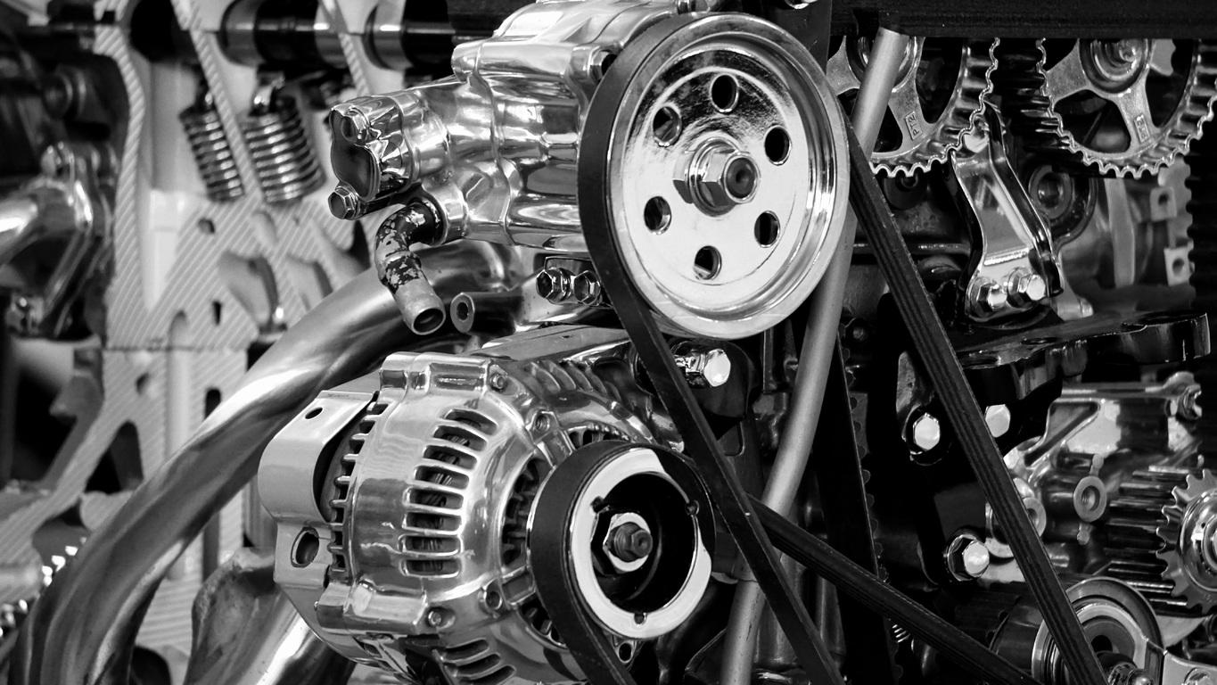 Most parts of the car engine, including hoses, belts, alternators, and water pumps can either be recycled or repaired.